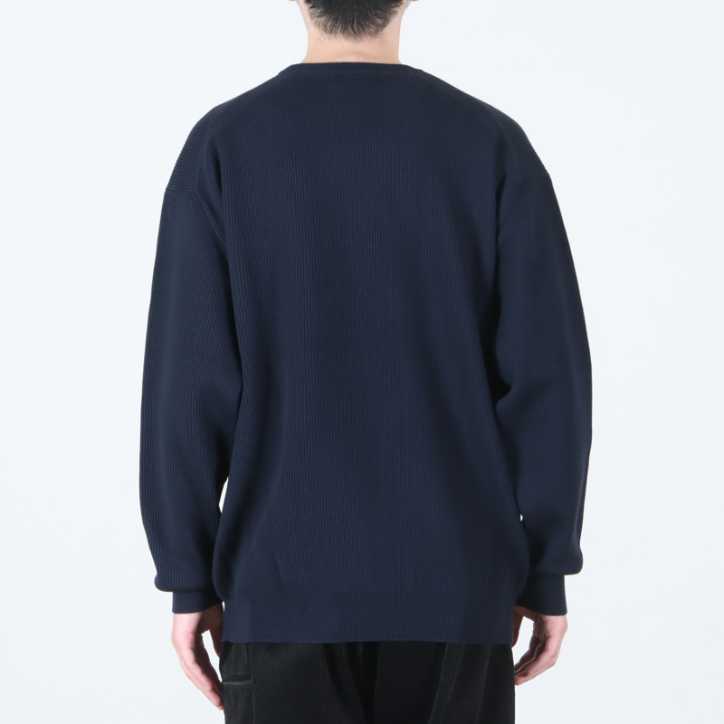 Graphpaper(グラフペーパー) High Density Crew Neck Knit