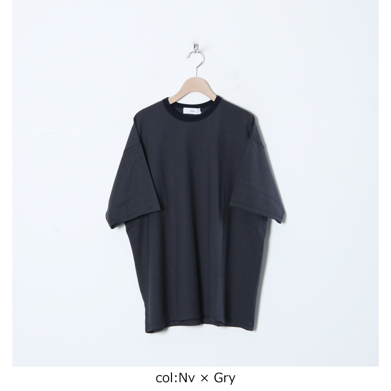 Graphpaper (グラフペーパー) Narrow Border S/S Tee / ナロー