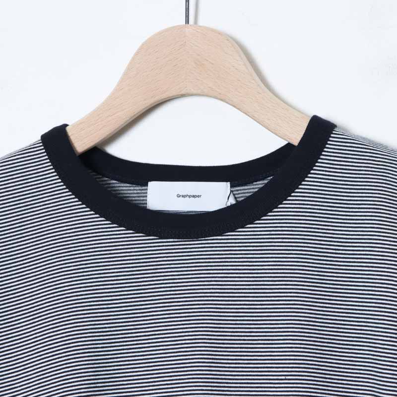 Graphpaper(եڡѡ) Narrow Border S/S Tee