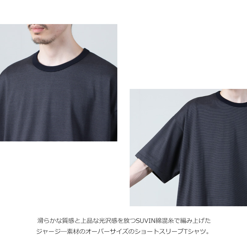 Graphpaper(եڡѡ) Narrow Border S/S Tee