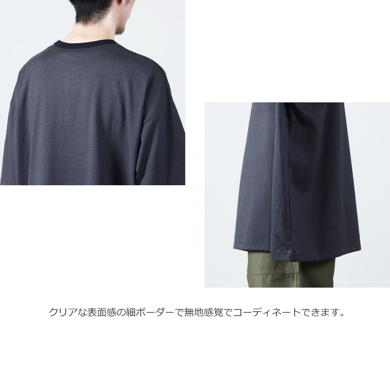 Graphpaper(եڡѡ) Narrow Border S/S Tee