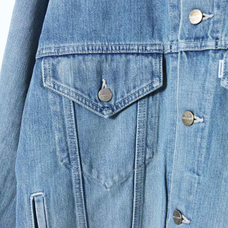 Graphpaper(եڡѡ) Selvage Denim Trucker Jacket Indigo Light Fade