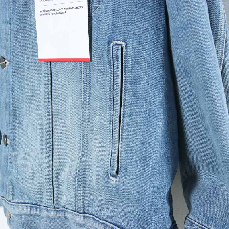 Graphpaper(եڡѡ) Selvage Denim Trucker Jacket Indigo Light Fade