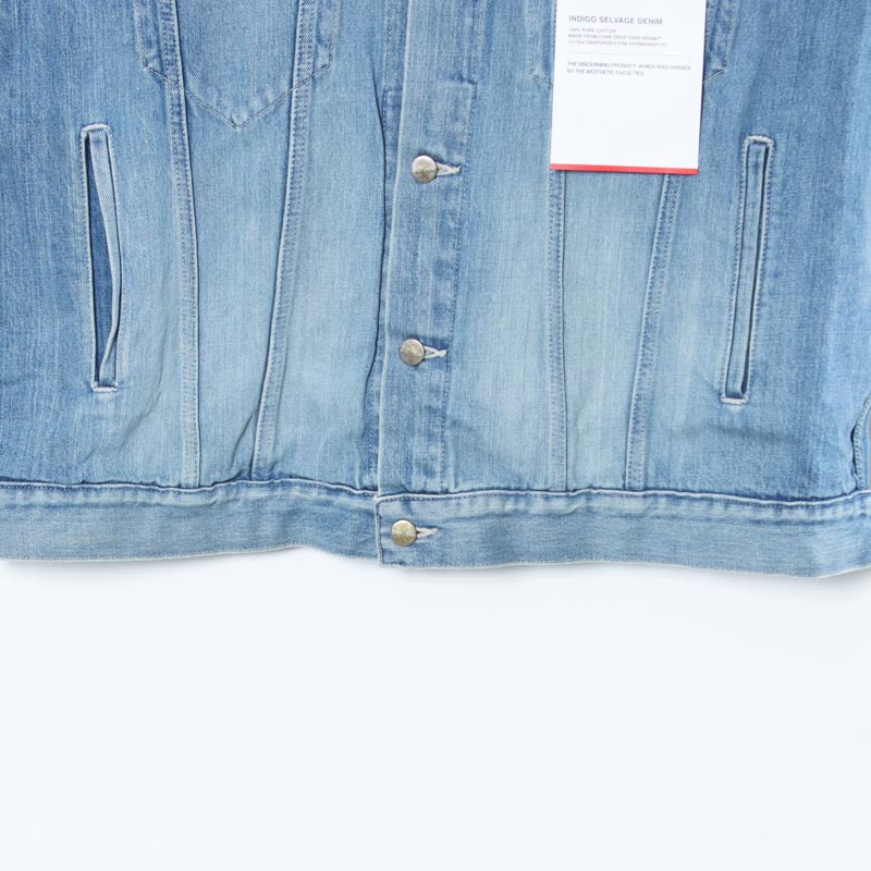 Graphpaper(եڡѡ) Selvage Denim Trucker Jacket Indigo Light Fade