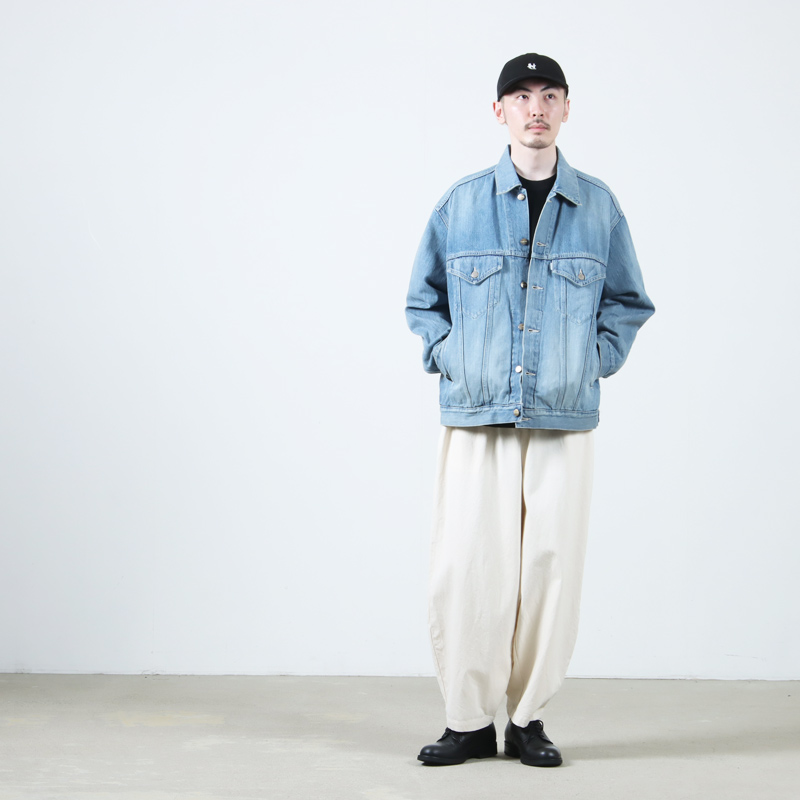 Graphpaper(եڡѡ) Selvage Denim Trucker Jacket Indigo Light Fade