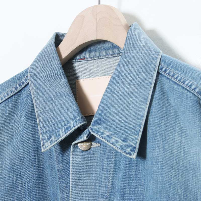 Graphpaper(եڡѡ) Selvage Denim Trucker Jacket Indigo Light Fade
