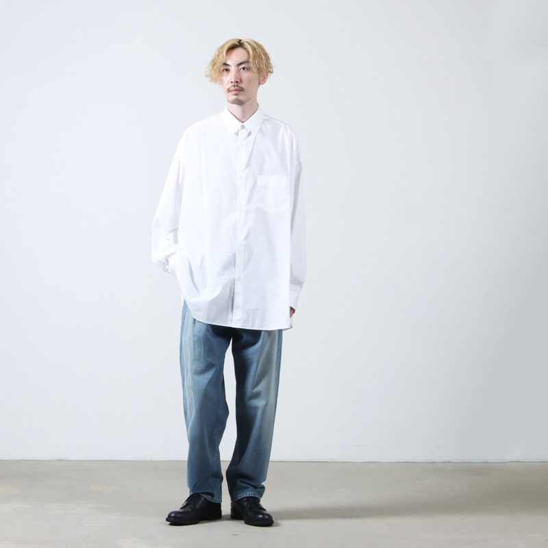 Graphpaper(եڡѡ) Selvage Denim Two Tuck Tapered Pants