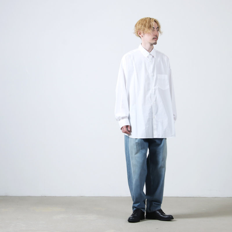 Graphpaper(եڡѡ) Selvage Denim Two Tuck Tapered Pants
