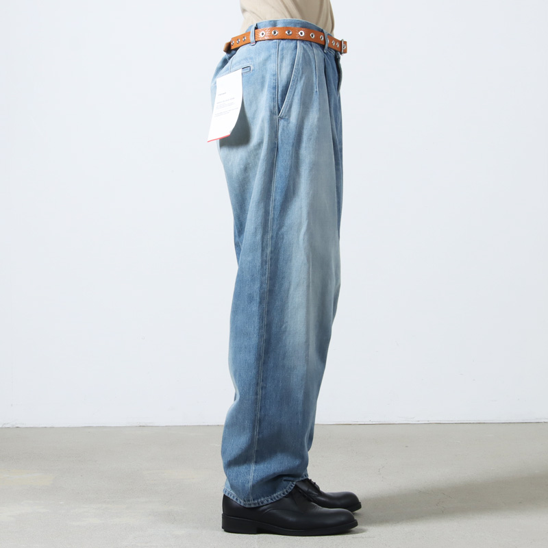 Graphpaper(եڡѡ) Selvage Denim Two Tuck Tapered Pants