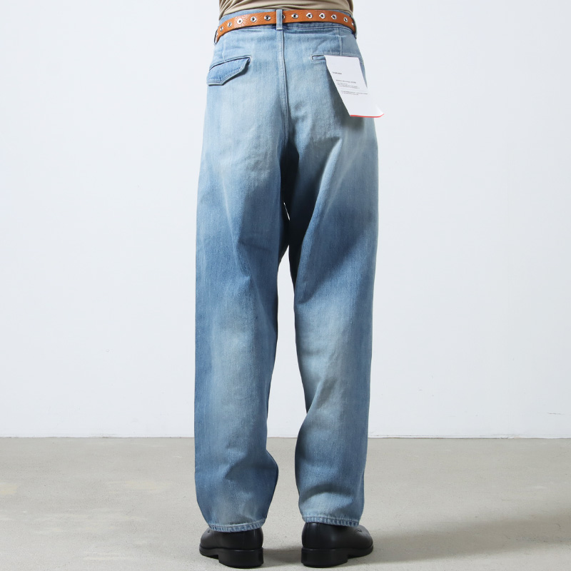 Graphpaper(եڡѡ) Selvage Denim Two Tuck Tapered Pants