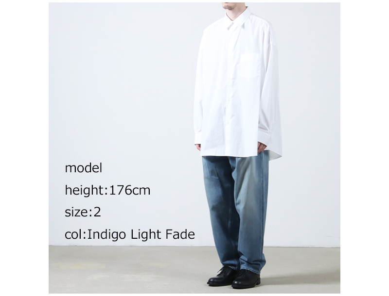 Graphpaper(եڡѡ) Selvage Denim Two Tuck Tapered Pants