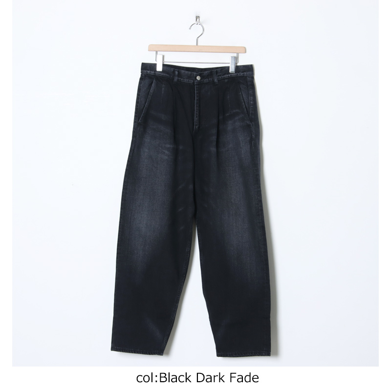 Graphpaper(եڡѡ) Selvage Denim Two Tuck Tapered Pants