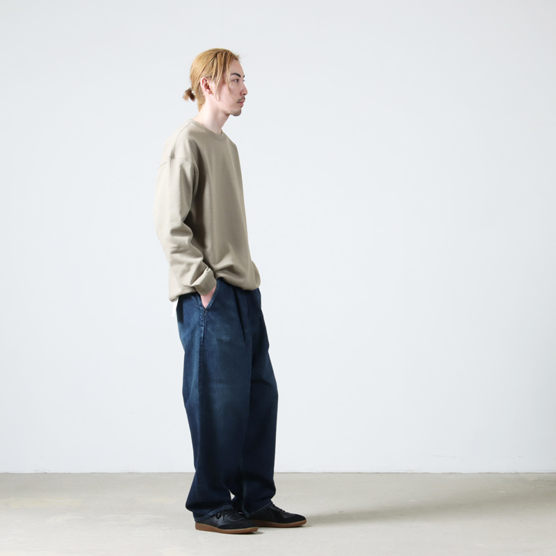 Graphpaper(եڡѡ) Selvage Denim Two Tuck Tapered Pants