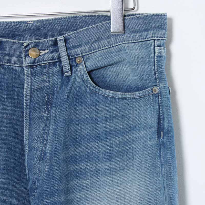 Graphpaper(եڡѡ) Selvage Denim Five Pocket Wide Straight Pants