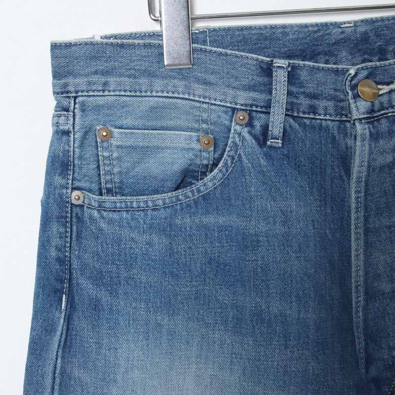 Graphpaper(եڡѡ) Selvage Denim Five Pocket Wide Straight Pants