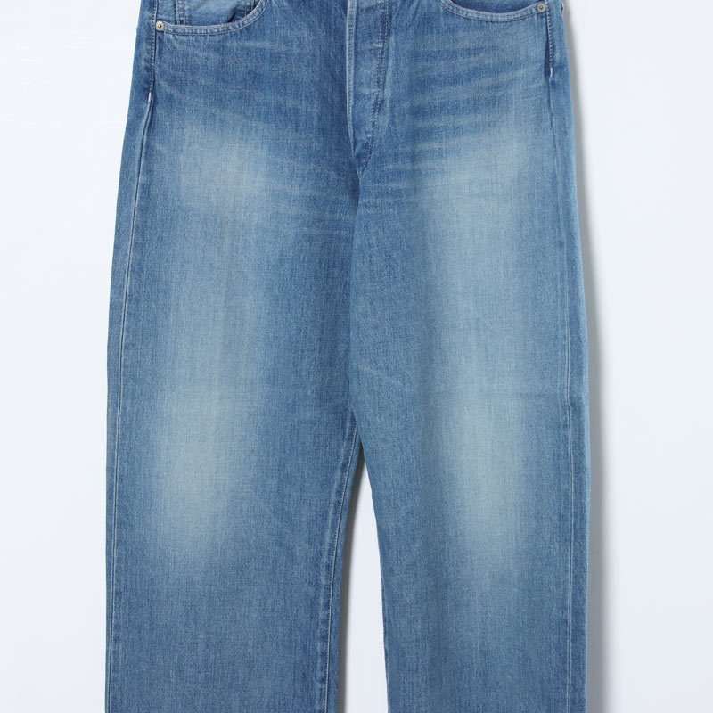 Graphpaper(եڡѡ) Selvage Denim Five Pocket Wide Straight Pants