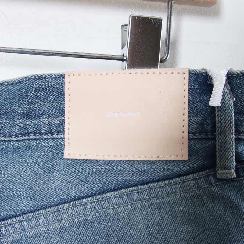 Graphpaper(եڡѡ) Selvage Denim Five Pocket Wide Straight Pants
