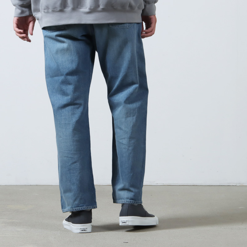 Graphpaper(եڡѡ) Selvage Denim Five Pocket Wide Straight Pants