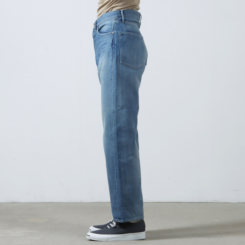 Graphpaper(եڡѡ) Selvage Denim Five Pocket Wide Straight Pants