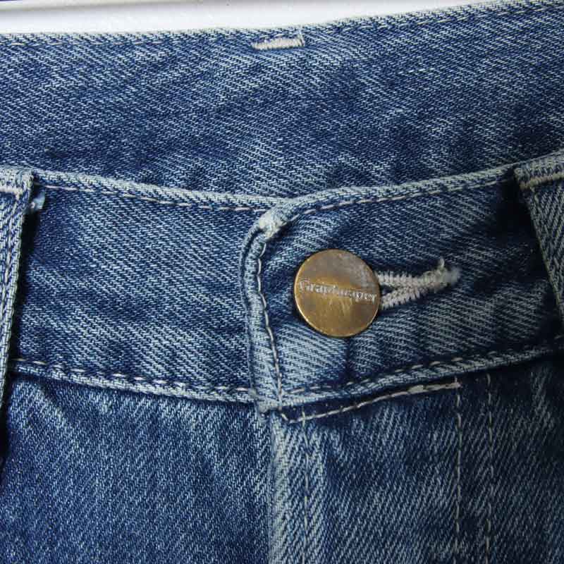 Graphpaper(եڡѡ) Selvage Denim Five Pocket Wide Straight Pants