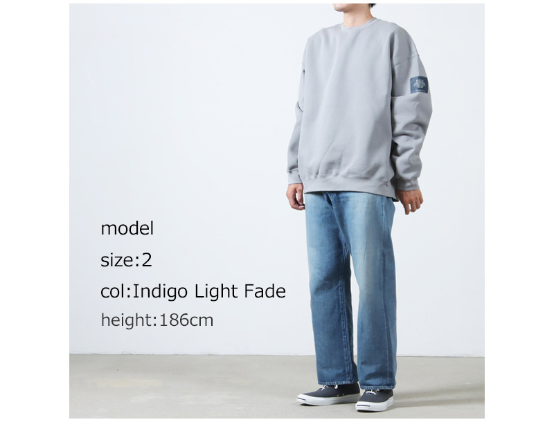 Graphpaper(եڡѡ) Selvage Denim Five Pocket Wide Straight Pants