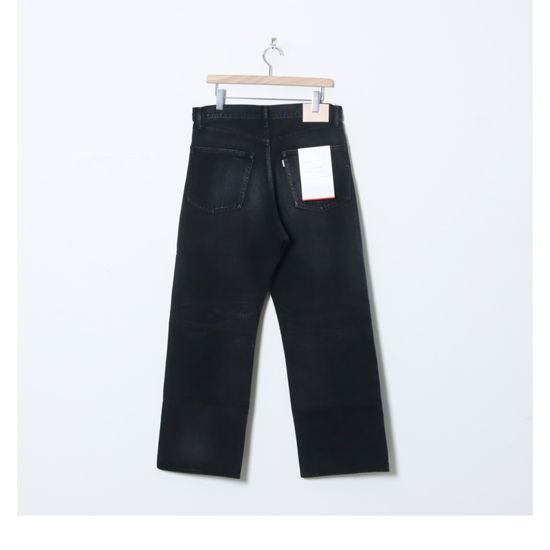 Graphpaper ワイドストレートデニム ダークフェード サイズ1 Graphpaper (グラフペーパー) Selvage Denim Five Pocket Wide