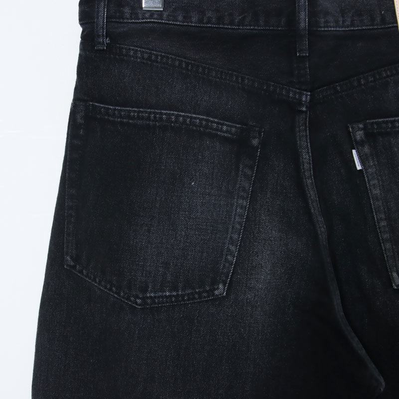 Graphpaper ワイドストレートデニム ダークフェード サイズ1 Graphpaper (グラフペーパー) Selvage Denim Five Pocket Wide