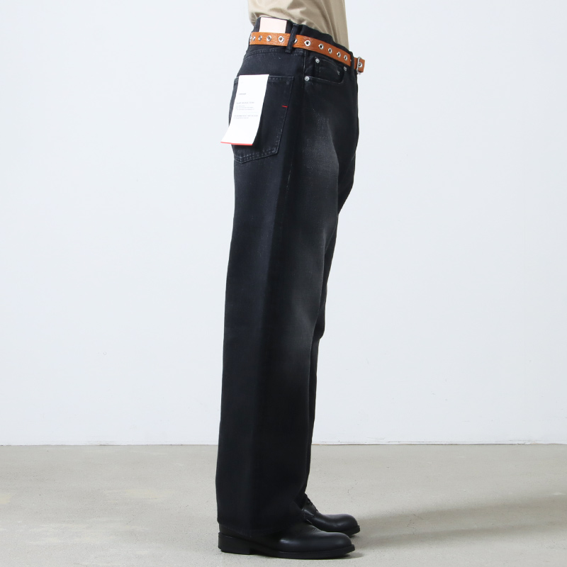 Graphpaper(եڡѡ) Selvage Denim Five Pocket Wide Straight Pants