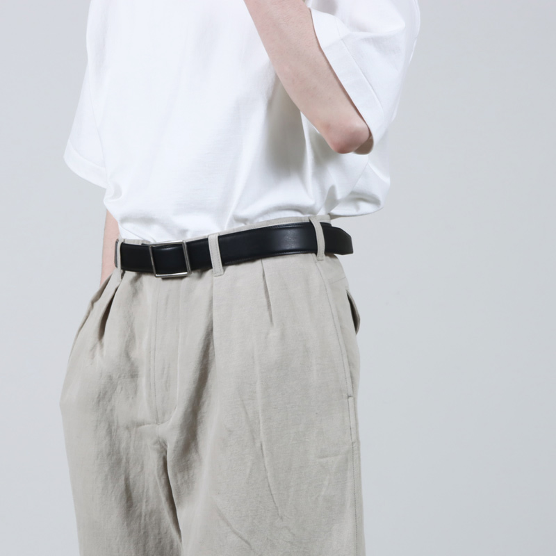 Graphpaper(եڡѡ) Graphpaper Holeless Leather Classic Belt