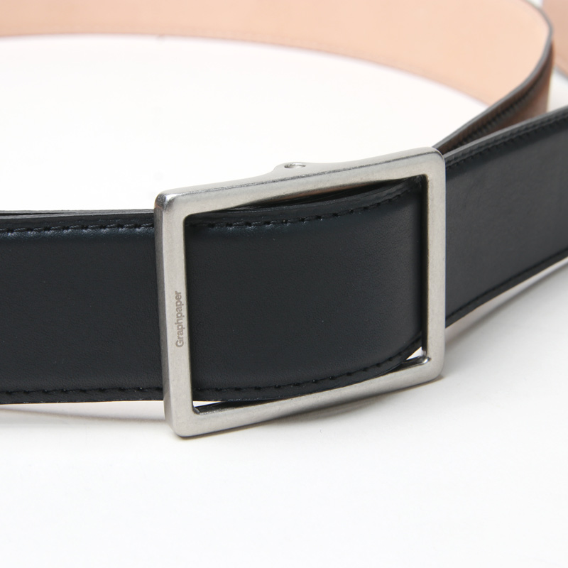 Graphpaper(եڡѡ) Graphpaper Holeless Leather Classic Belt