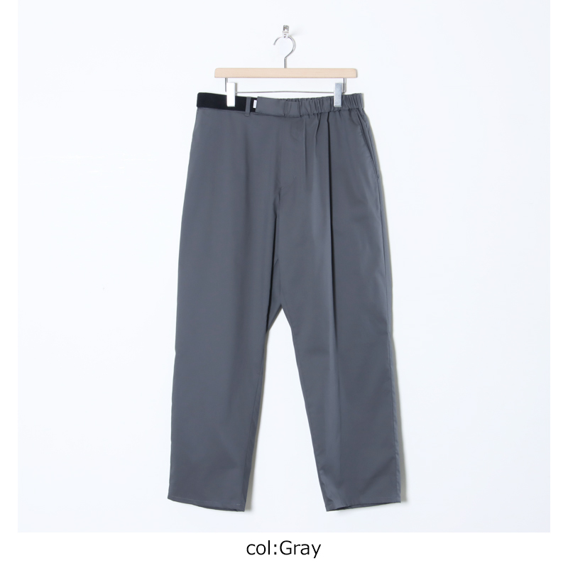 Graphpaper(եڡѡ) Solotex Twill Wide Tapered Chef Pants