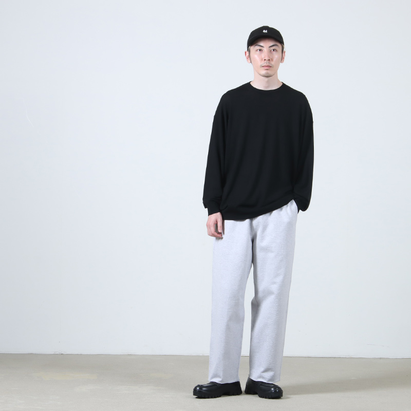 Graphpaper(եڡѡ) High Gauge L/S Oversized Crew Neck Knit