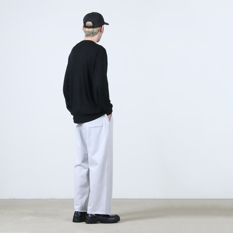 Graphpaper(եڡѡ) High Gauge L/S Oversized Crew Neck Knit