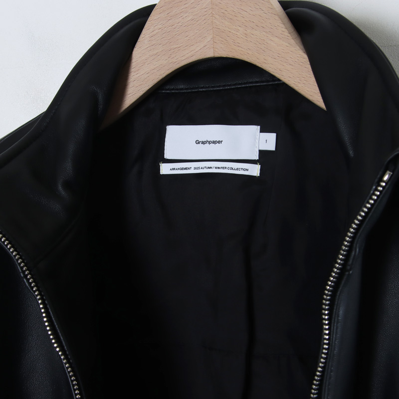Graphpaper(եڡѡ) Sheep Leather Track Blouson