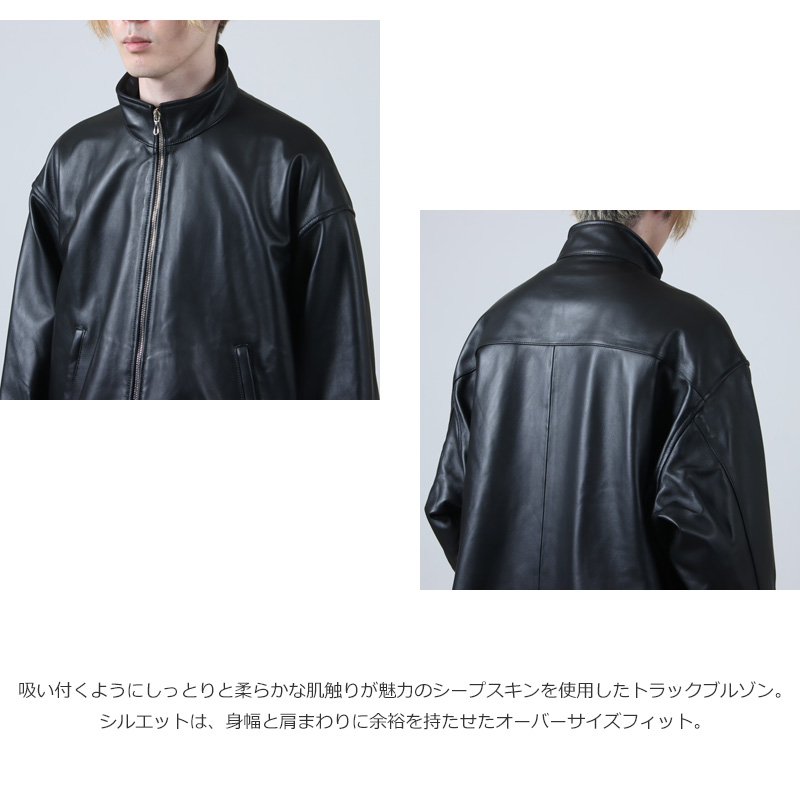Graphpaper (グラフペーパー) Sheep Leather Track Blouson