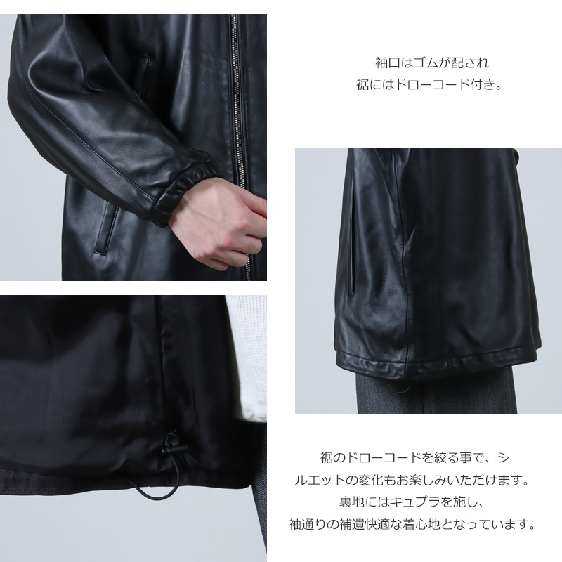Graphpaper (グラフペーパー) Sheep Leather Track Blouson
