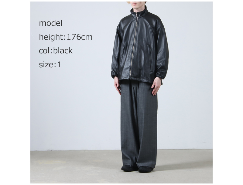 Graphpaper(եڡѡ) Sheep Leather Track Blouson