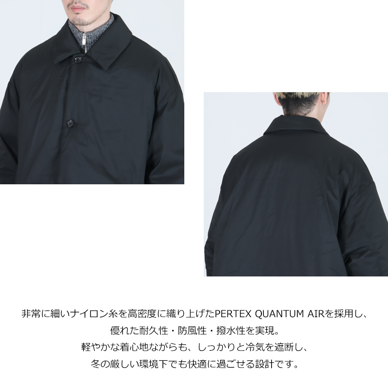 Graphpaper(եڡѡ) PERTEX QUANTUM AIR Bal Collar Down Coat