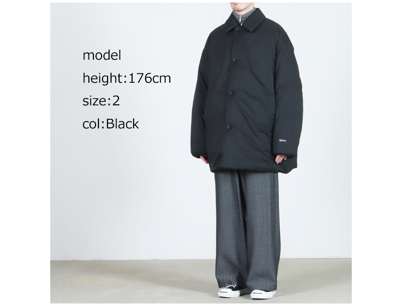 Graphpaper(եڡѡ) PERTEX QUANTUM AIR Bal Collar Down Coat