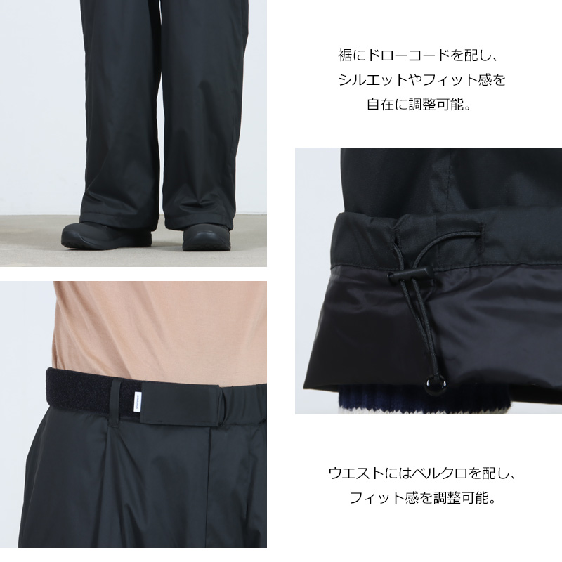 Graphpaper(եڡѡ) PERTEX QUANTUM AIR Light Thermo Chef Pants