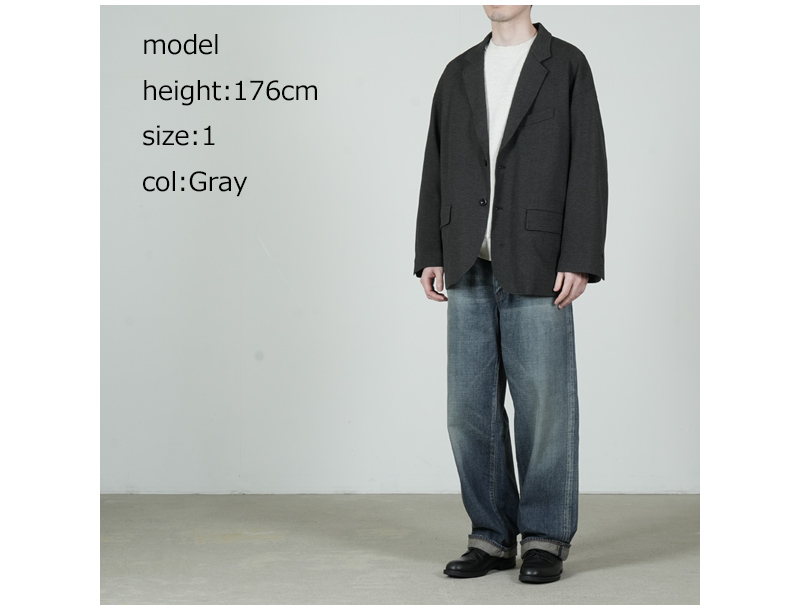 Graphpaper(եڡѡ) SIDOGRAS Melange Ponte Jacket