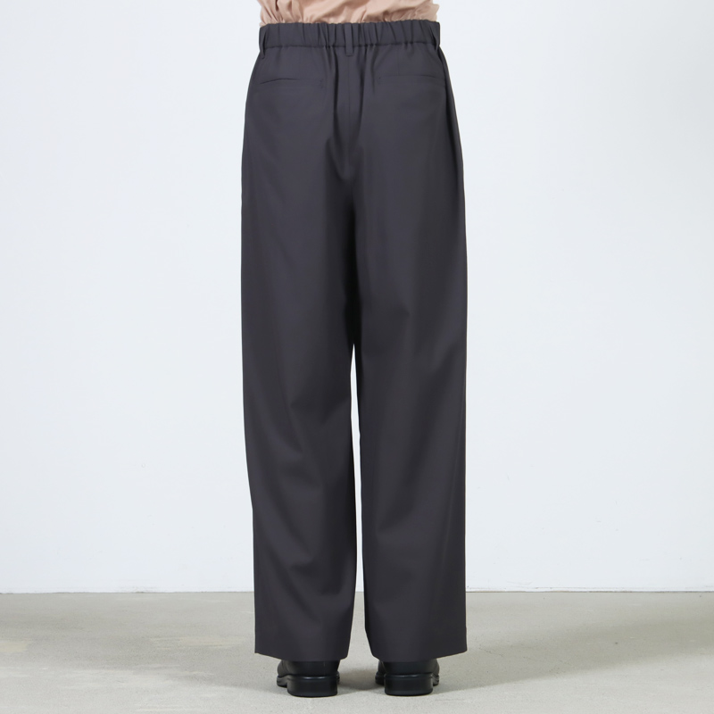 Graphpaper(����եڡ��ѡ�) Brushed Cotton Gabardine Wide Straight Pants