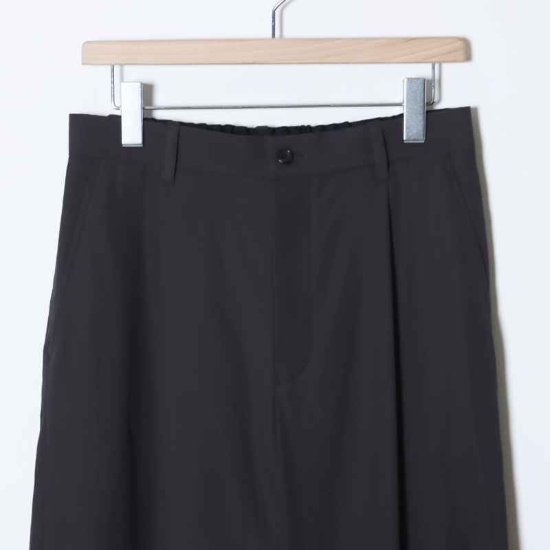 Graphpaper(����եڡ��ѡ�) Brushed Cotton Gabardine Wide Straight Pants