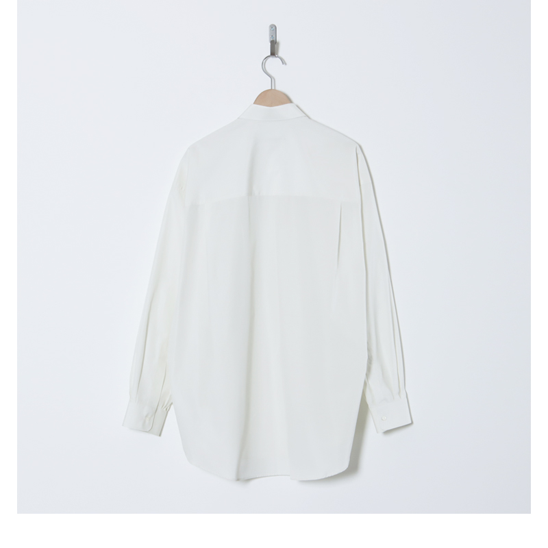 Graphpaper(����եڡ��ѡ�) ALUMO for GP L/S Oversized Regular Collar Shirt