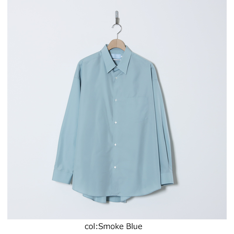 Graphpaper(����եڡ��ѡ�) ALUMO for GP L/S Oversized Regular Collar Shirt