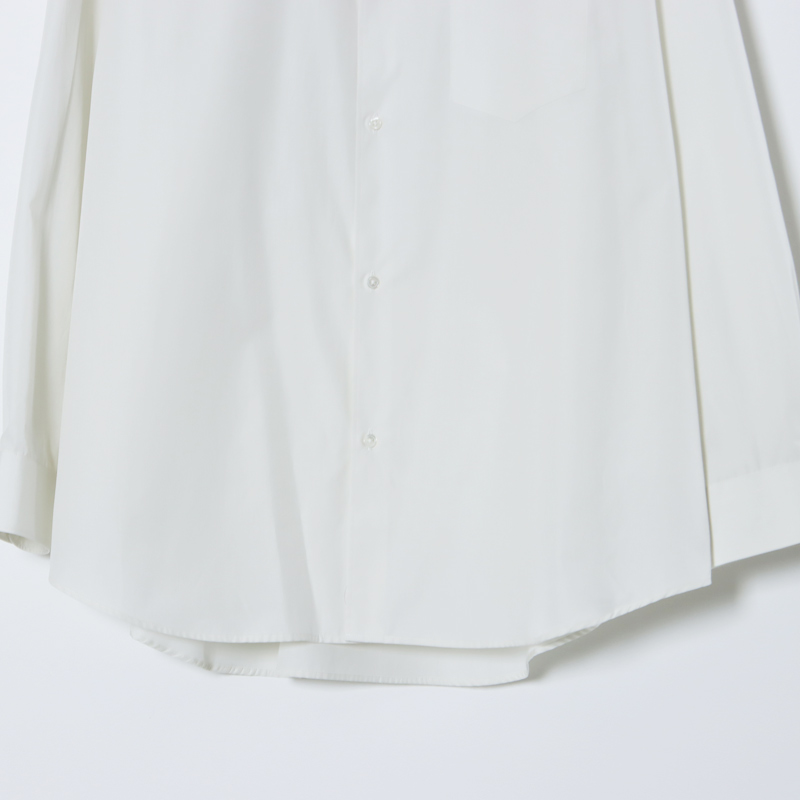 Graphpaper(����եڡ��ѡ�) ALUMO for GP L/S Oversized Regular Collar Shirt