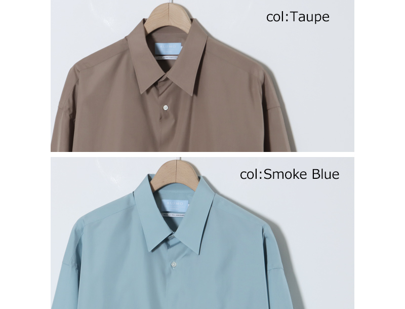 Graphpaper(����եڡ��ѡ�) ALUMO for GP L/S Oversized Regular Collar Shirt