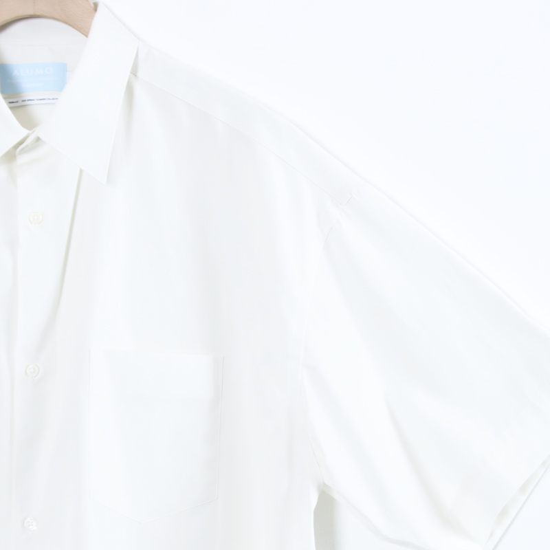 Graphpaper(����եڡ��ѡ�) ALUMO for GP S/S Oversized Regular Collar Shirt
