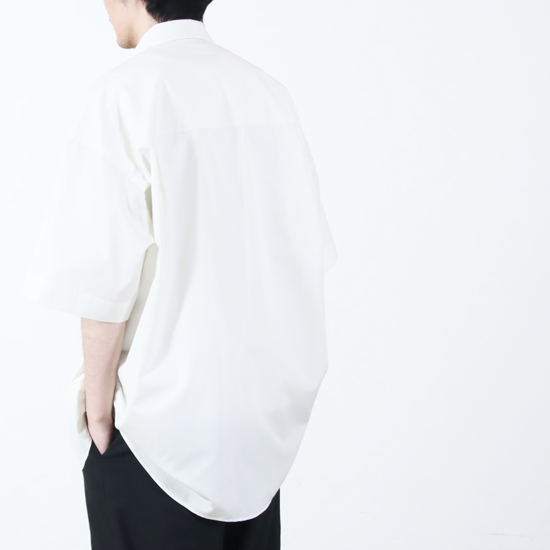 Graphpaper(����եڡ��ѡ�) ALUMO for GP S/S Oversized Regular Collar Shirt