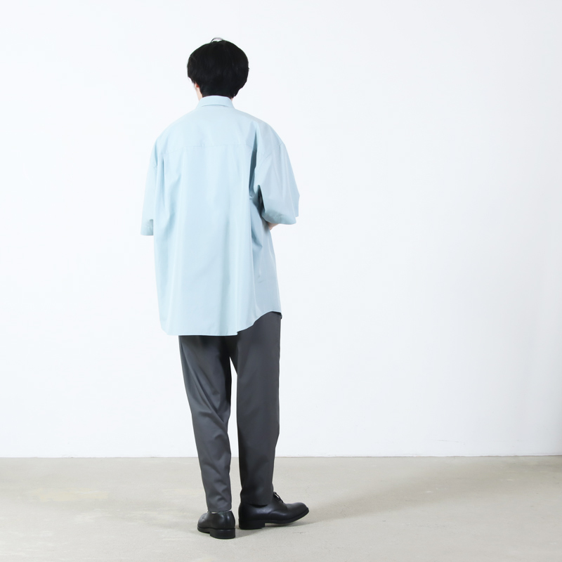 Graphpaper(����եڡ��ѡ�) ALUMO for GP S/S Oversized Regular Collar Shirt